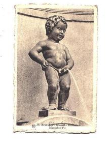 statue in brussels- little boy peeing
